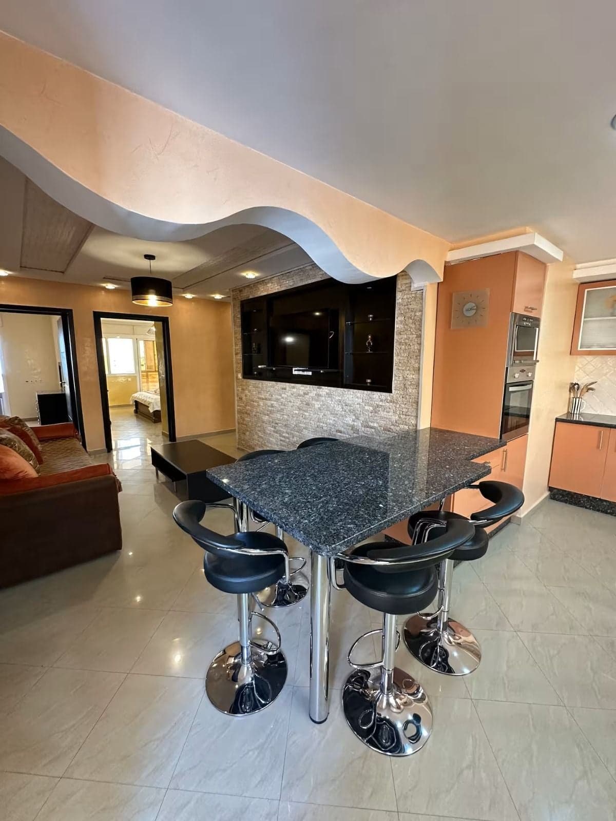 Appartement meublé 3 chambres  à vendre de 147 m²