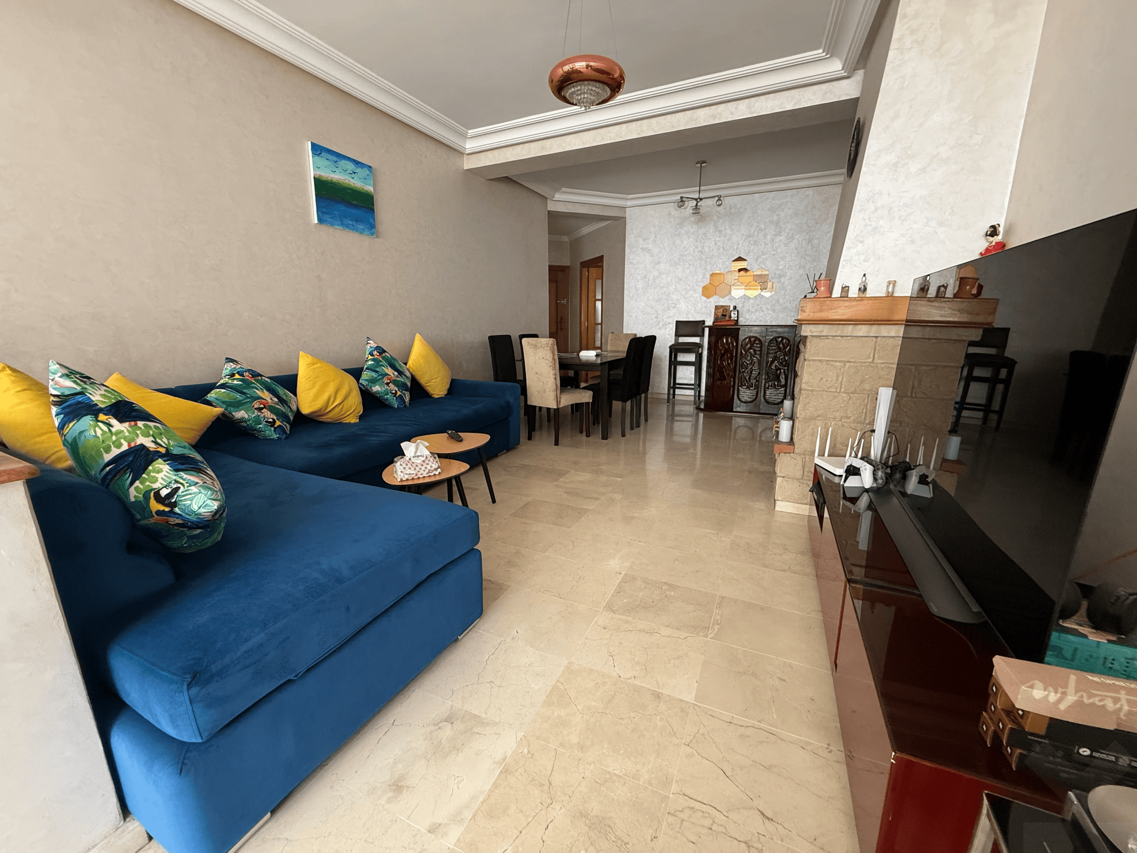 Appartement meublé à vendre de 123 m²