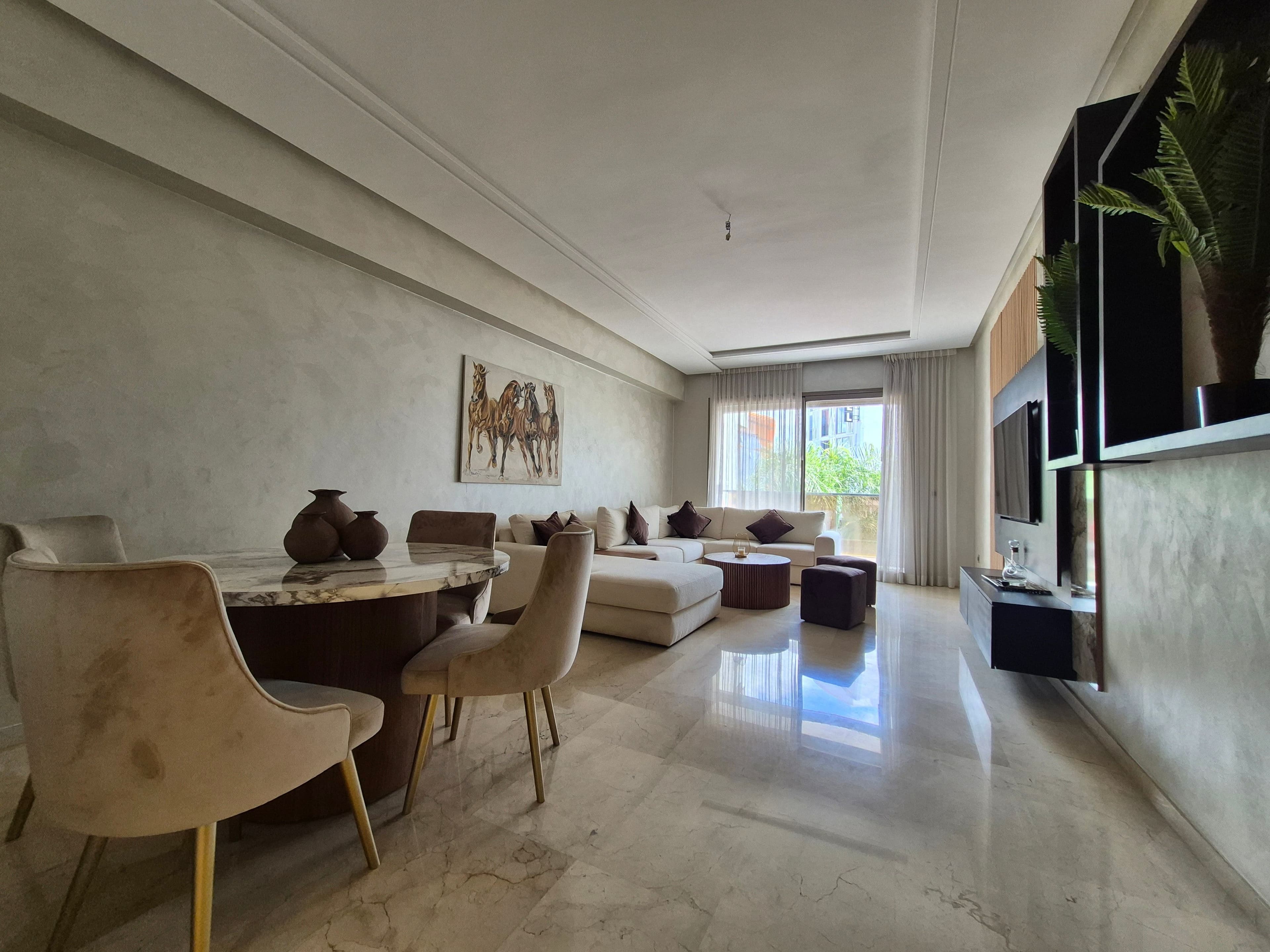 Appartement meublé 3 chambres  à vendre de 163 m²