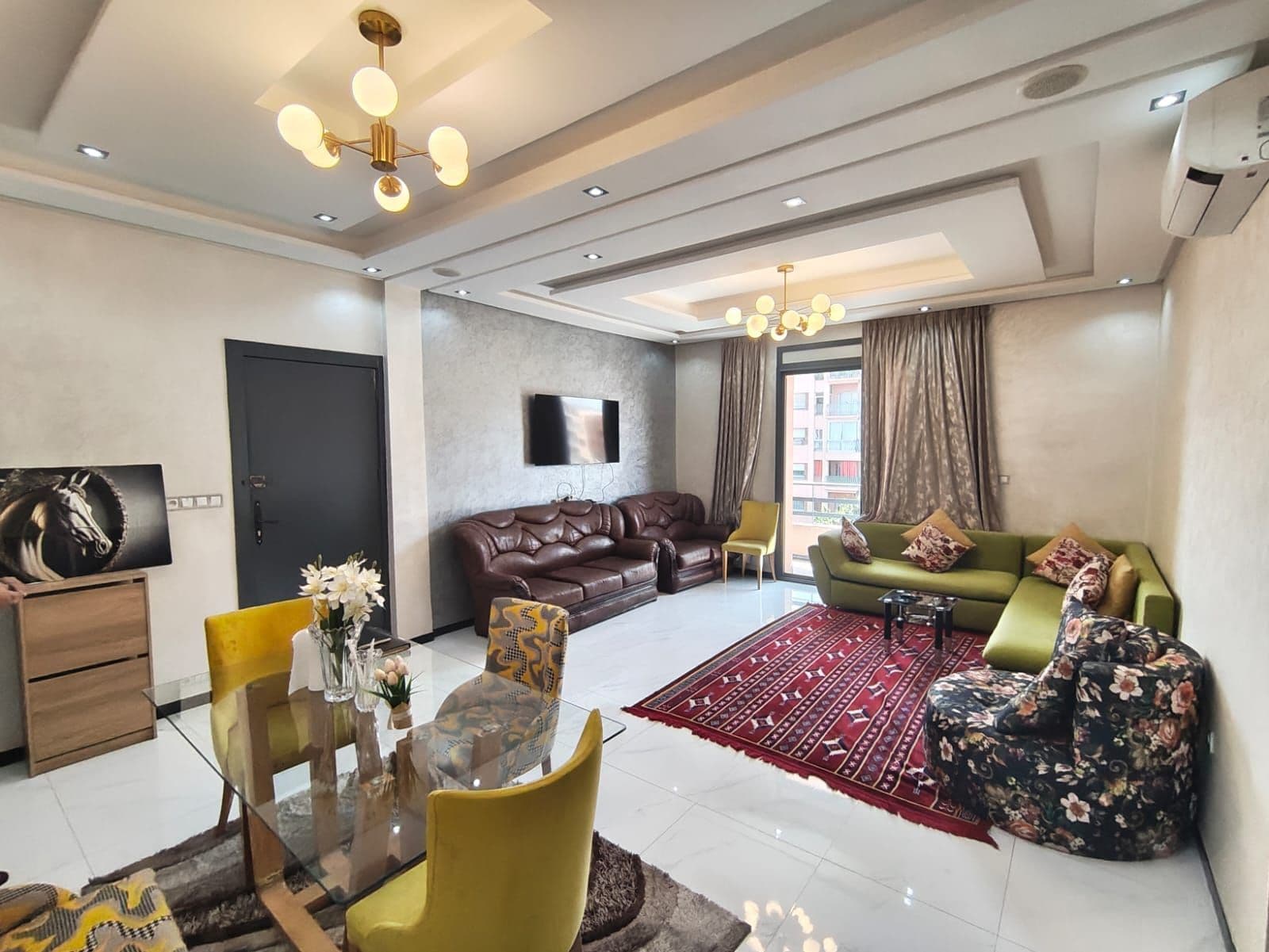 Appartement meublé 3 chambres  à vendre de 101 m²