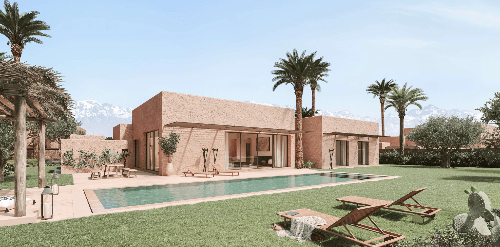 Villa à vendre de 5406 m² de terrain et 694 m² construits