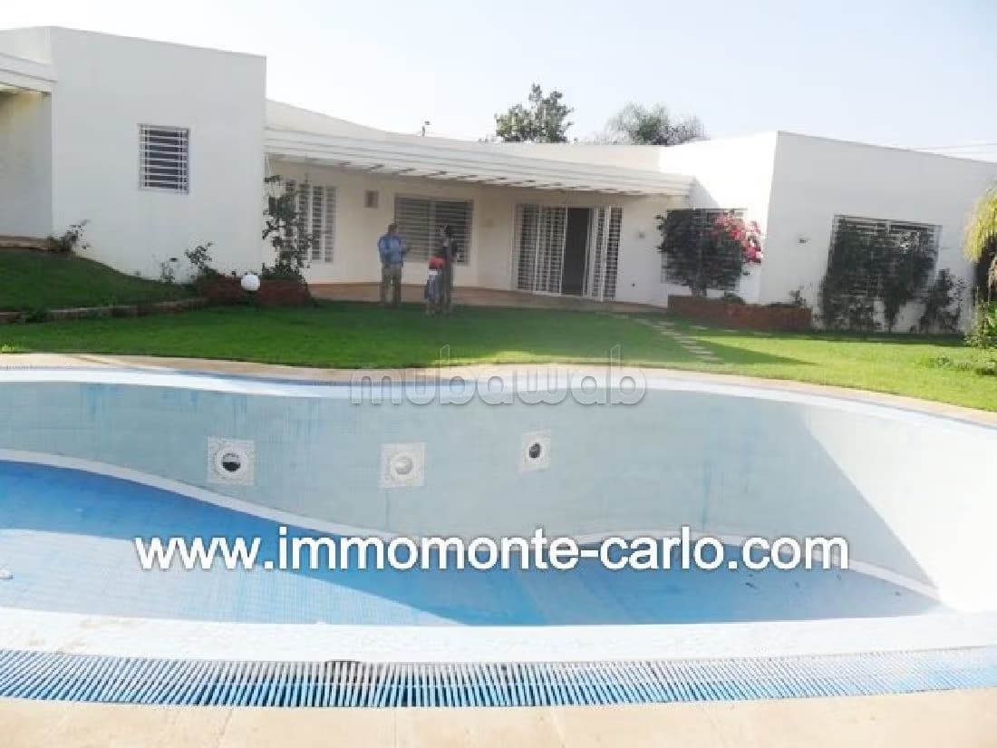Rabat location d’une villa à souissi
