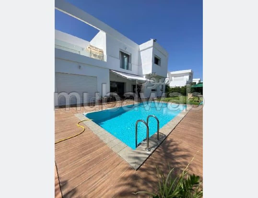 Villa avec piscine à louer rabat maroc