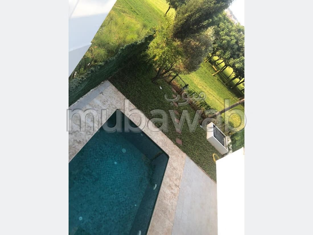 Palmeraie location villa meublée front golf 300 m²