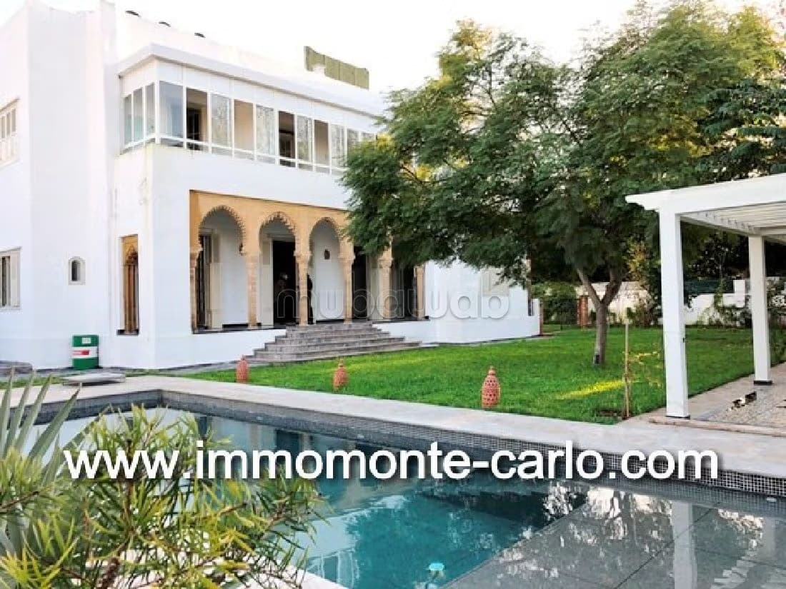Villa d’architecte moderne au quartier Hassan