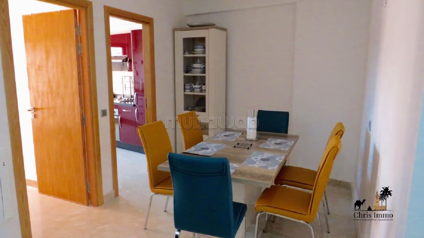 A louer en VIDE bel appart 2 chambres en longue durée