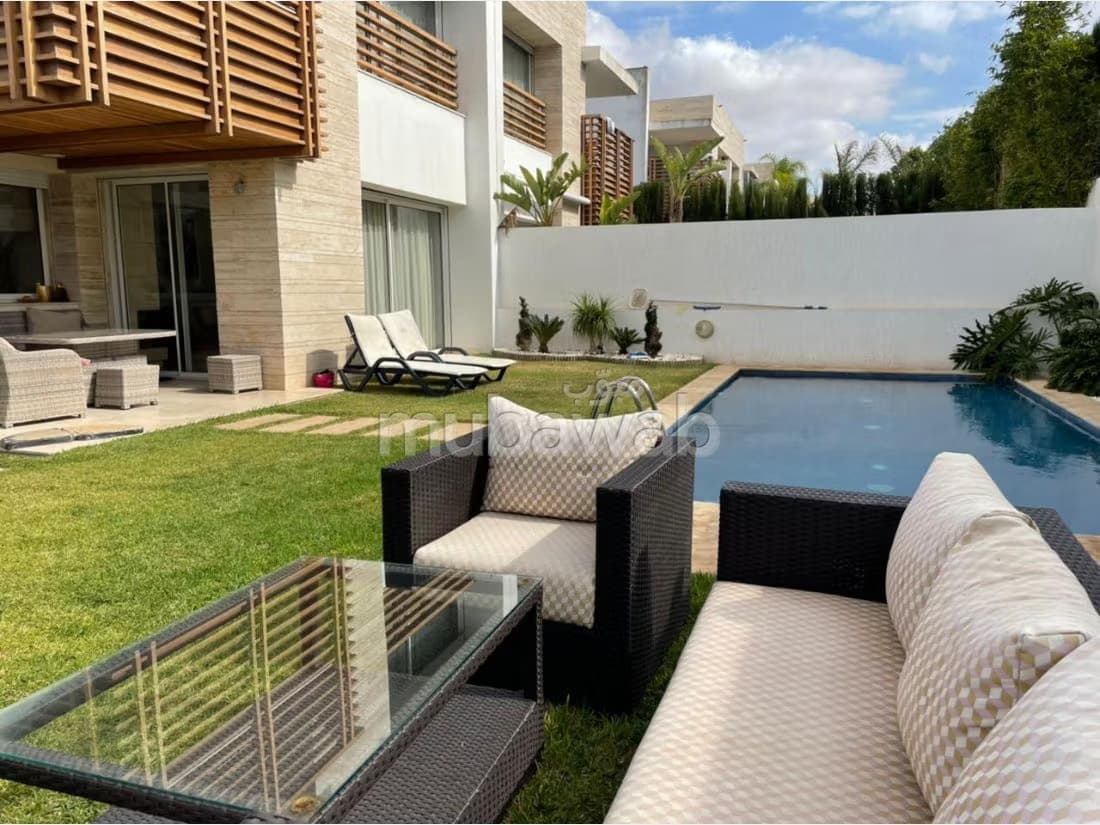 Location Villa vide ville verte Bouskoura Casablanca