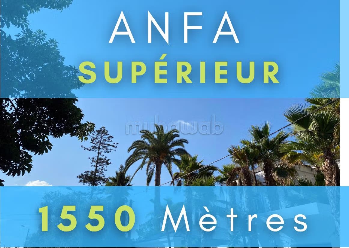 Anfa Supérieur imposante Villa 1550 mètres