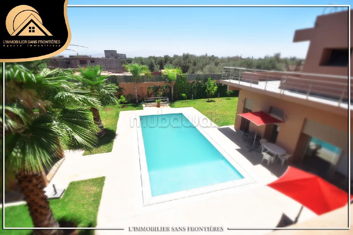 Villa privée Meublée à louer sur la route de Fès km 20, Marr...