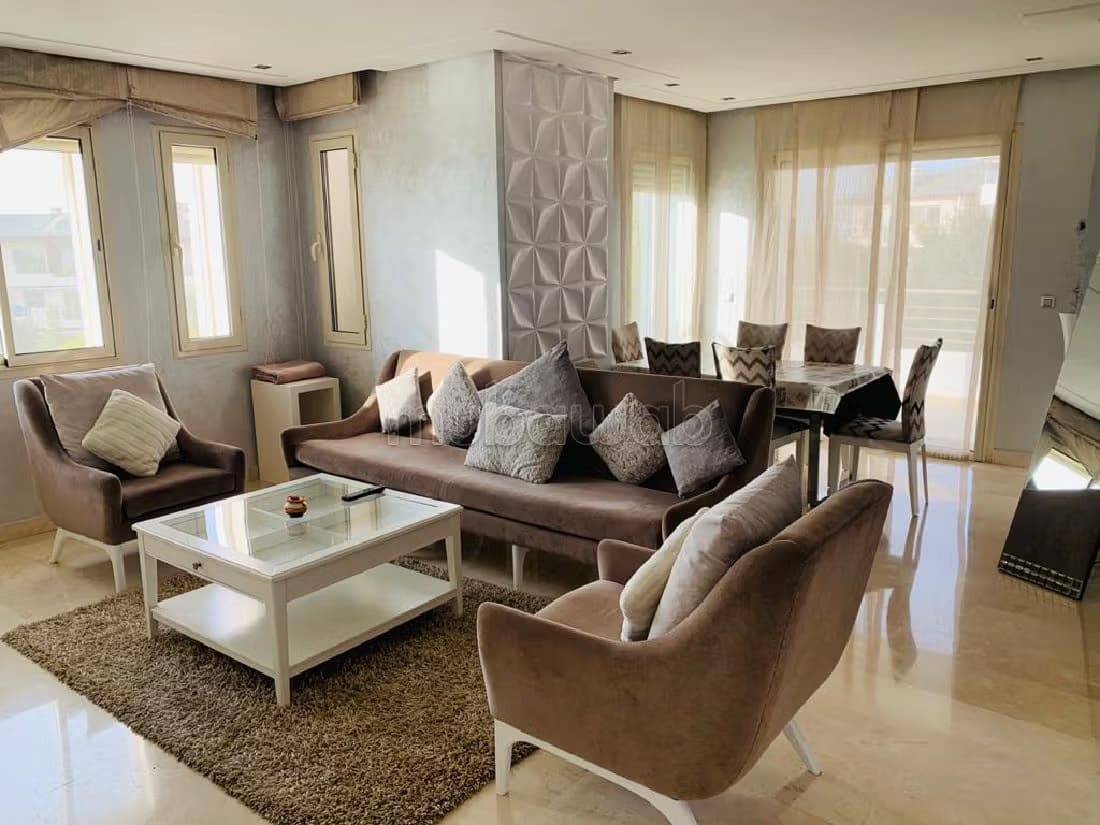 Bel appartement à bouskoura