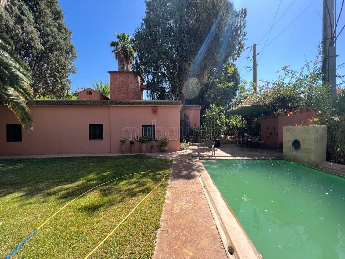 Pavillon avec piscine privée route d'ouarzazate