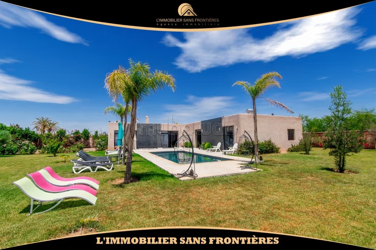 Villa meublée en sous location à Route de Fès – Titre d’habi...