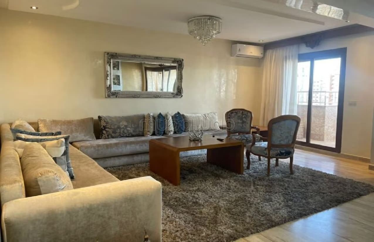 Appartement a tanger a louer avec terrasse et garage situati...