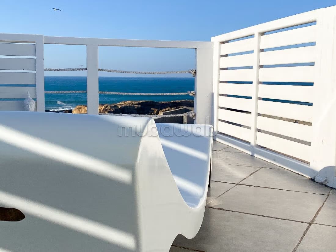 Maison de médina, 3 chambres, terrasse vue mer
