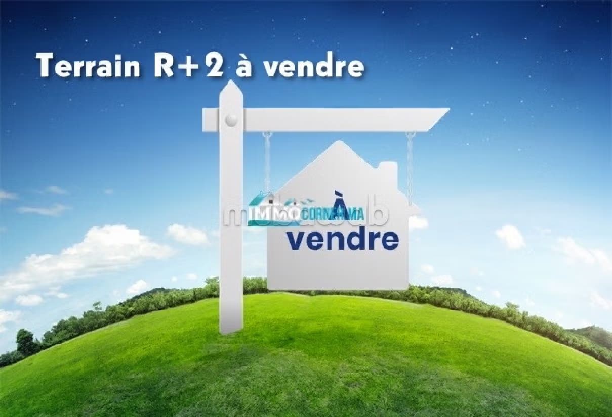 Beau terrain 2 façades R2 à la vente à Tanja Balia. Superfic...