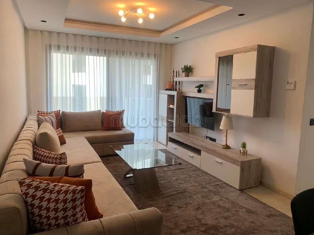 Appartement meublé à louer à Bouskoura on hill