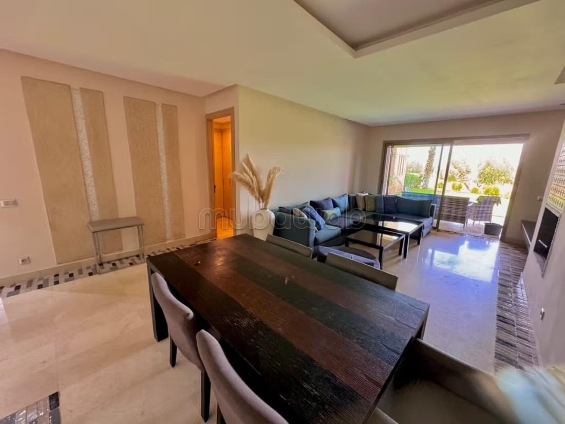 Appartement rez de jardin en location à prestigia Marrakech