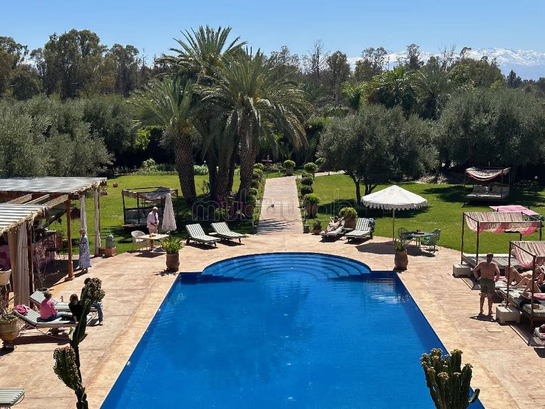 Maison d'Hôtes à vendre à 10 min du Centre Ville de Marrakec...