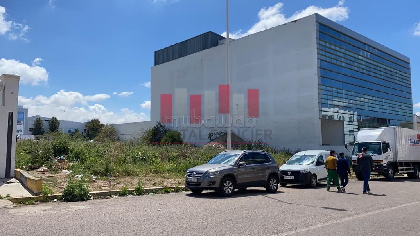 Exclusivité Terrain industriel de 1600 m2 a la location zone...