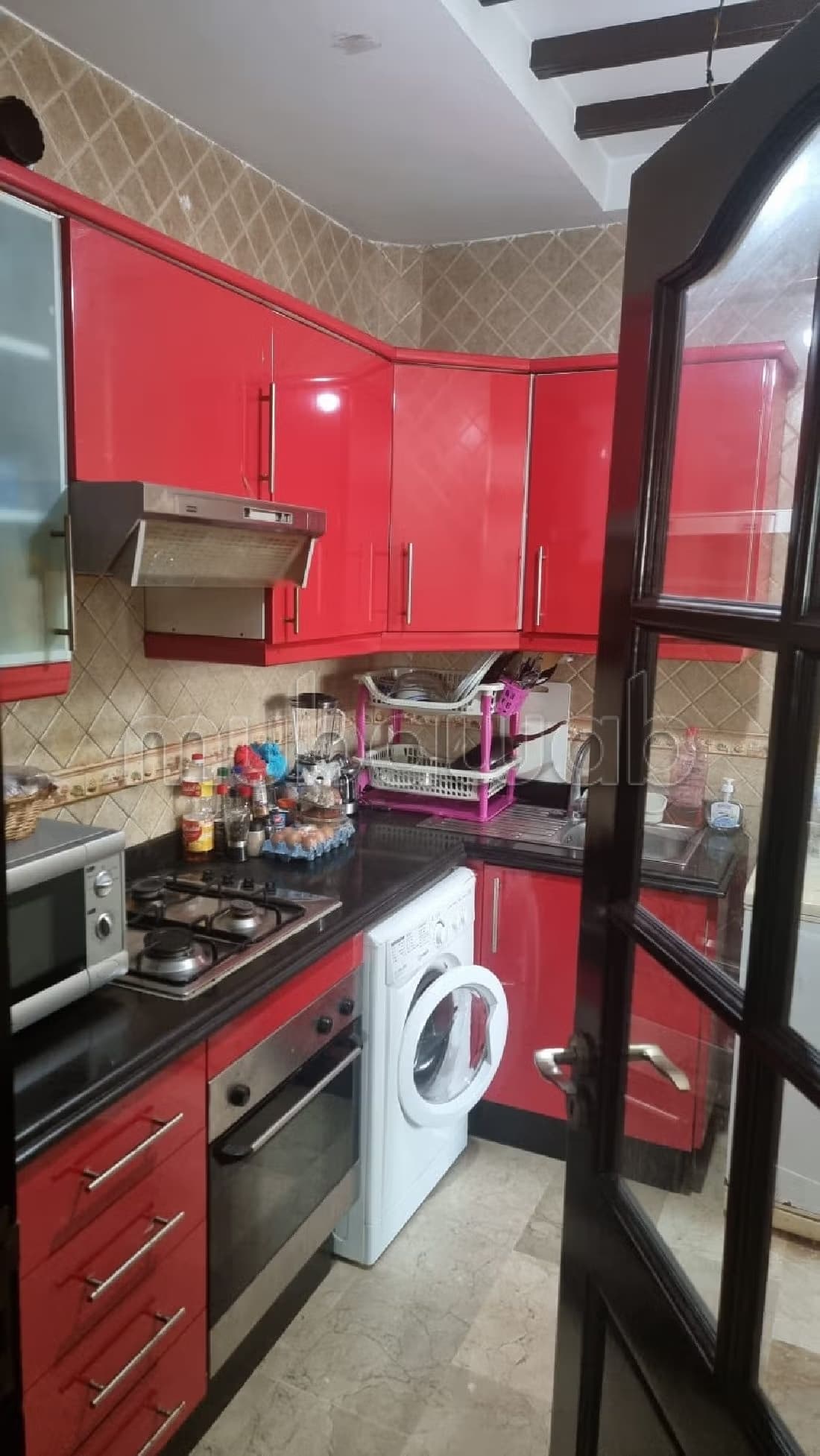 Location d'un appartement à Maârif. Surface totale 50 m². Bi...