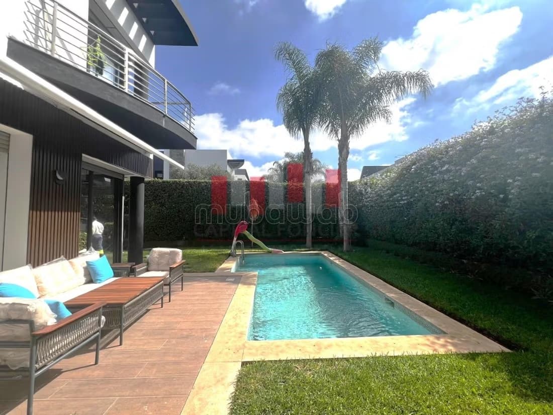 VILLA A VENDRE, 4 Chambres, 425 m² BOUSKOURA