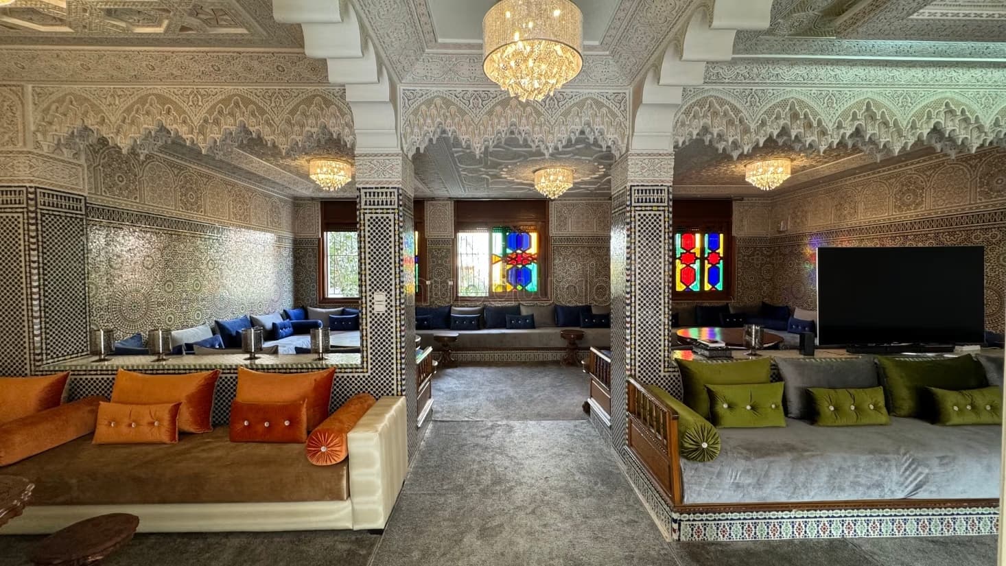 Villa 4 chambres 3 salon Oulfa wad dahab