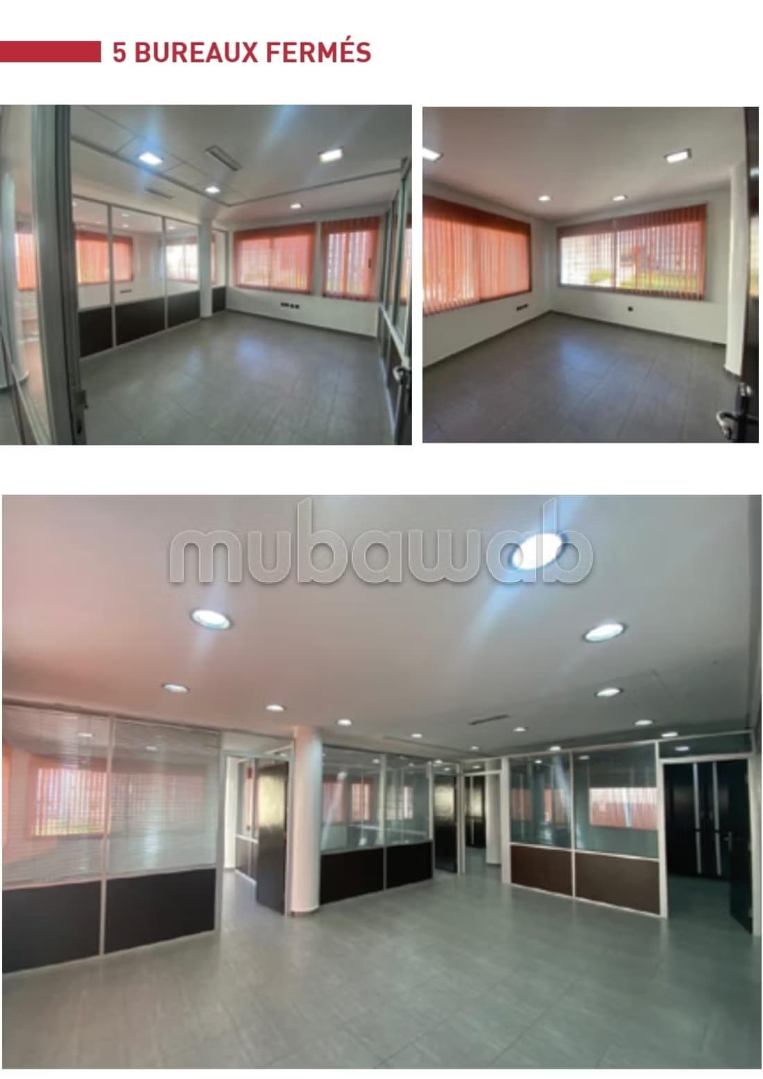 Louez ce local commercial à Hamria. Superficie 1000 m². Park...
