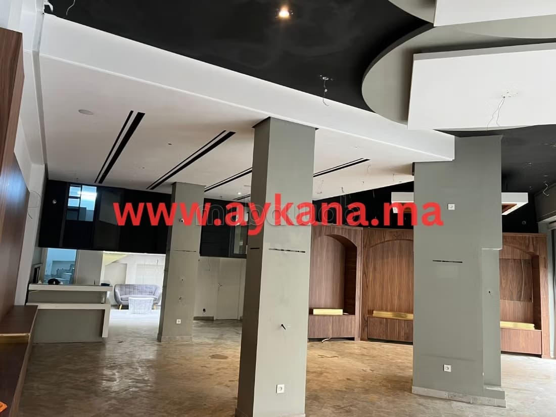 Vente Local Commercial Rabat l'Ocean