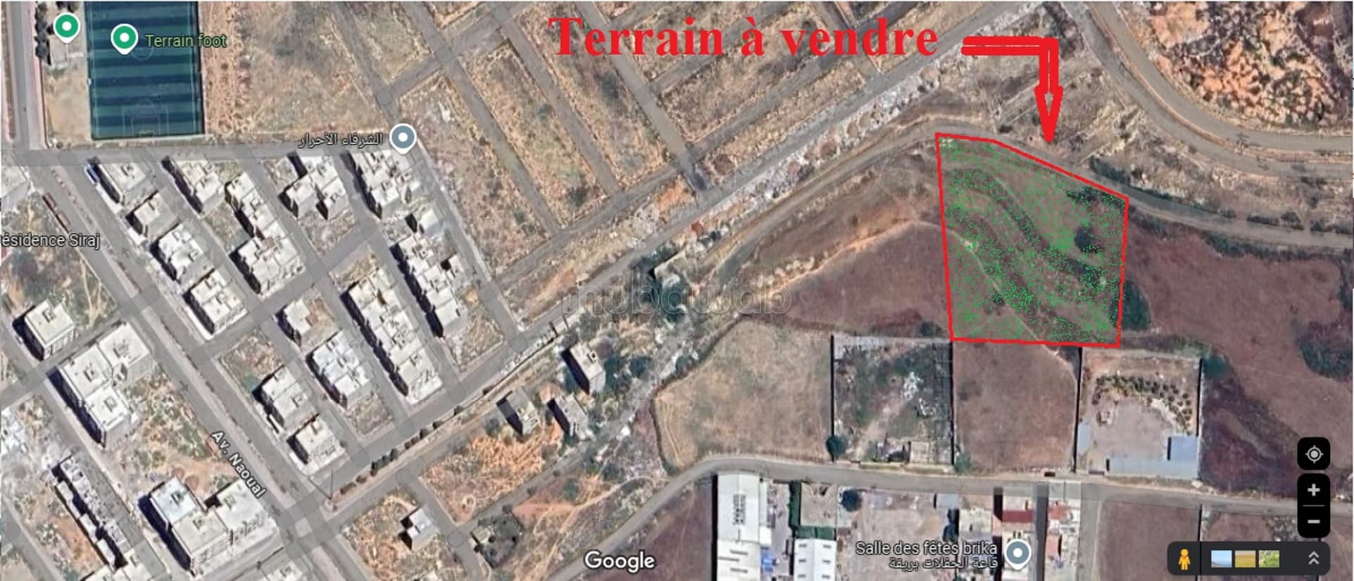 Terrain zone E, secteur E2 R2 5083m²