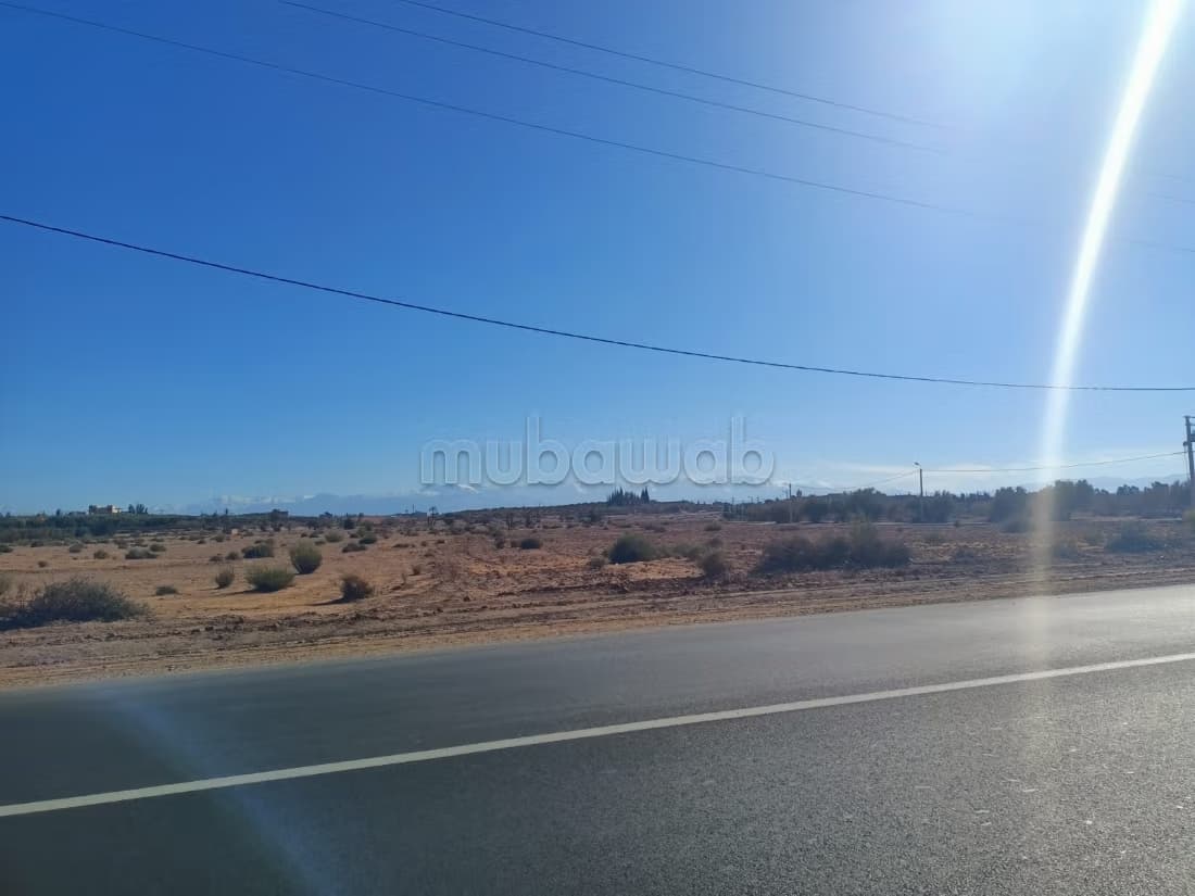 1 hectare mlkiya route agafay près du centre ville Marrakech