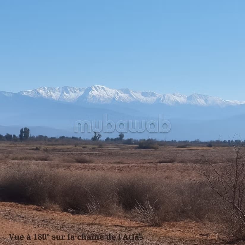 Km 25 rte de Fès, Terrain titré, prêt à batir