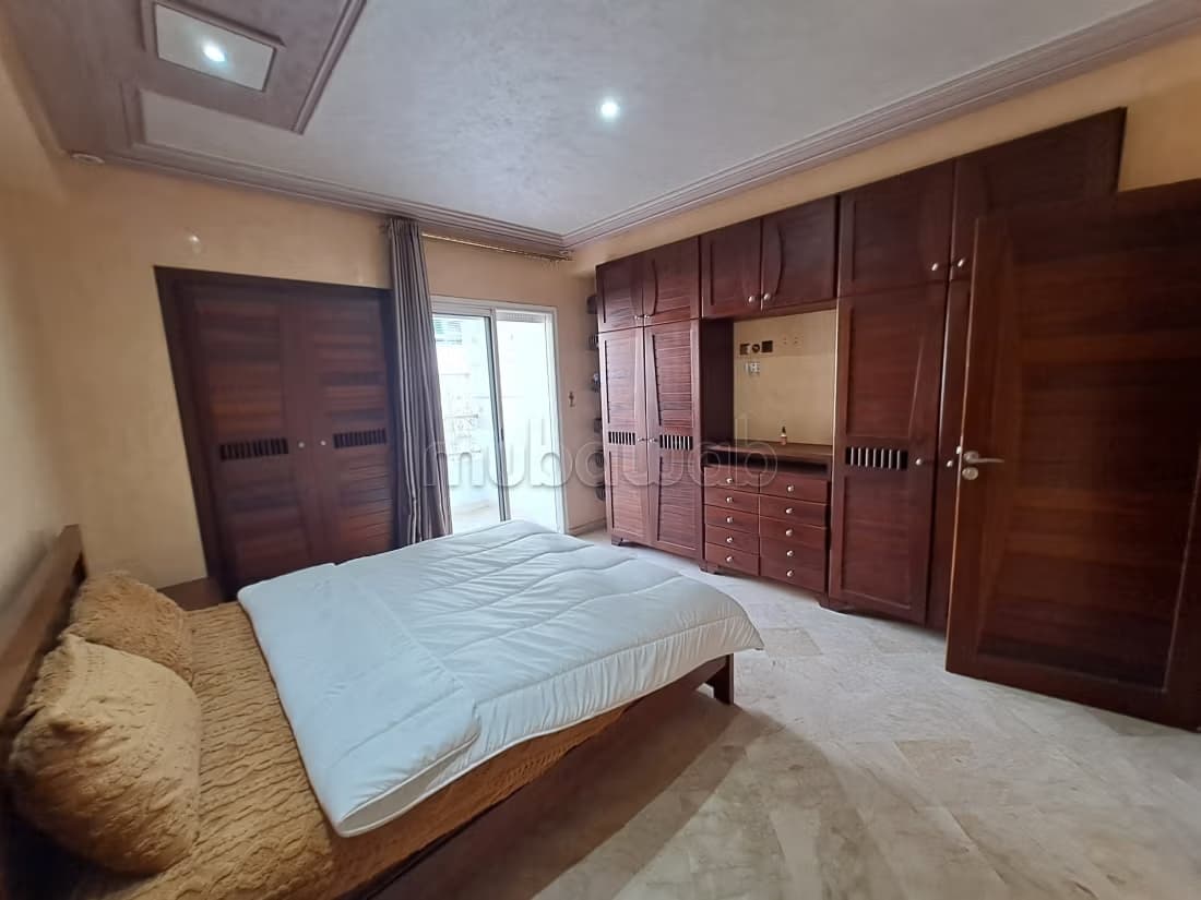 Appartement Meublé avec Balcon à Louer Mozart Tanger