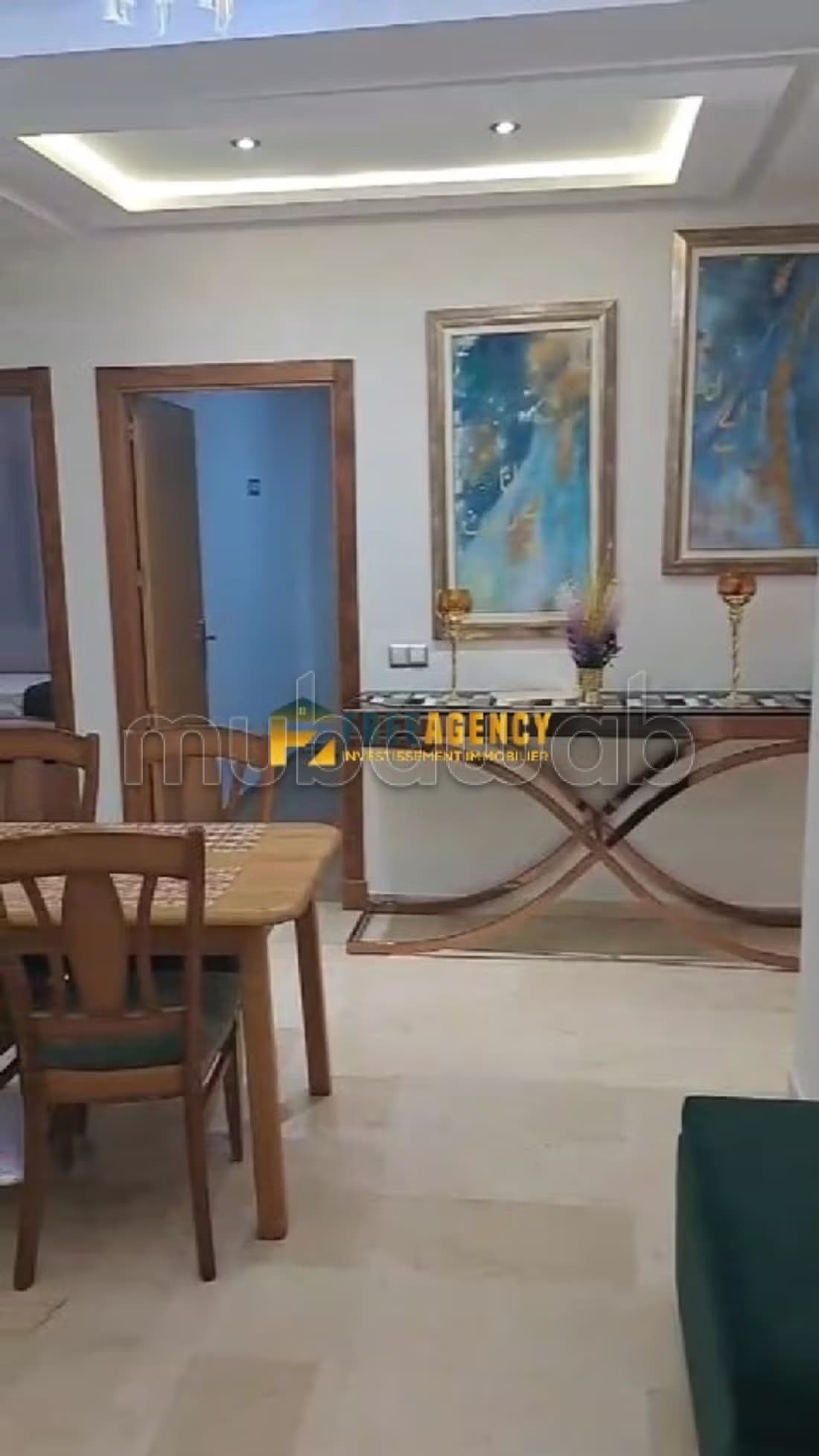 Bel Appartement Meublé à Vendre, 2 Chambres
