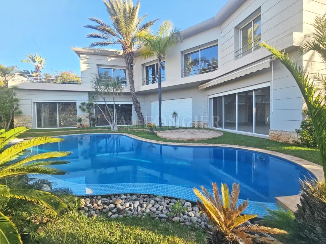 Location magnifique villa 4chambres avec piscine à Anfa Supé...