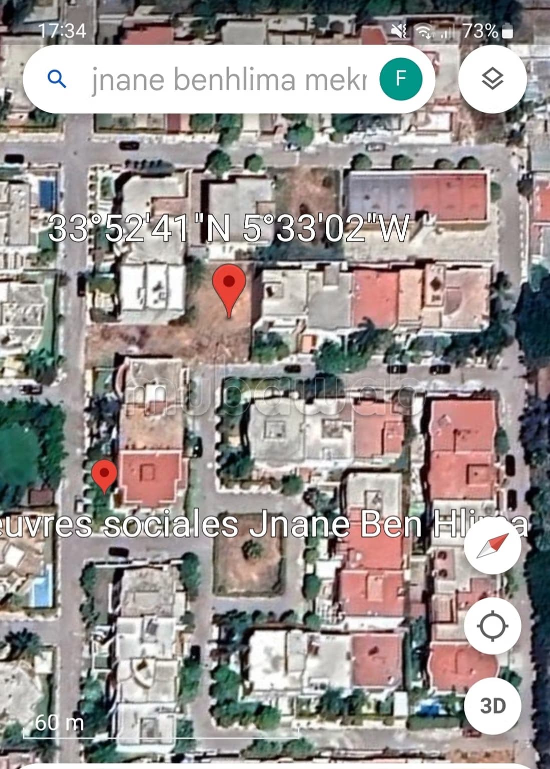 Lot de villa, jnane benhlima, meknes, maroc