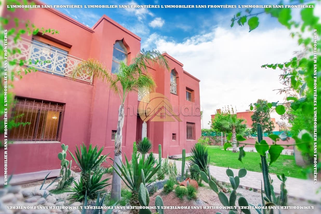 Villa meublée à louer – Sans vis à vis – Targa, Marrakech