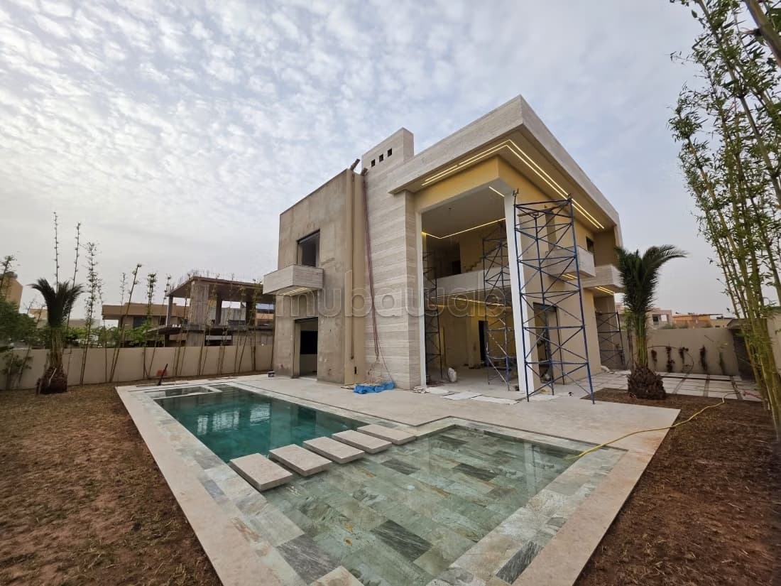 Marrakech – Villa contemporaine haut standing sur domaine go...