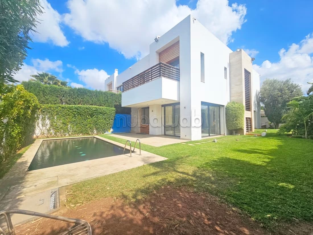 Location Somptueuse villa 600m2 avec piscine, Bouskoura vill...