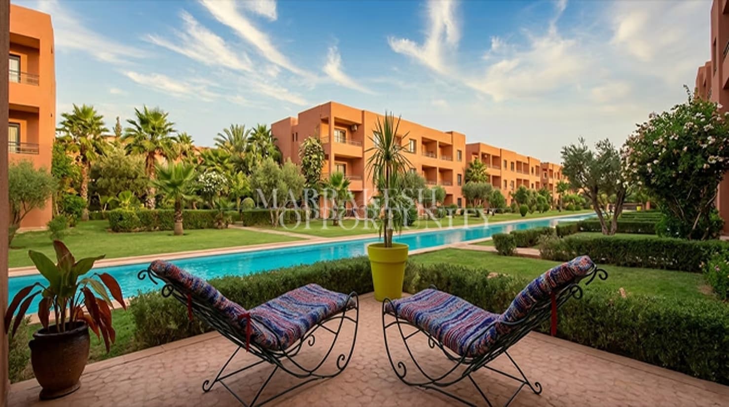 Bel Appartement rez de jardin en location annuelle