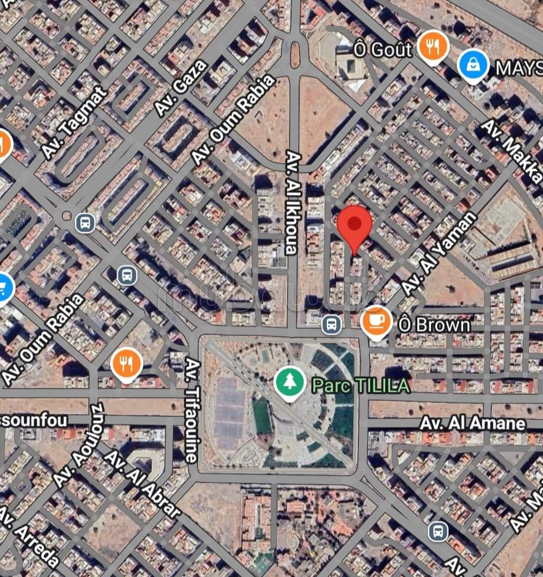 Beau terrain à la vente à Tilila. Surface totale 84 m²