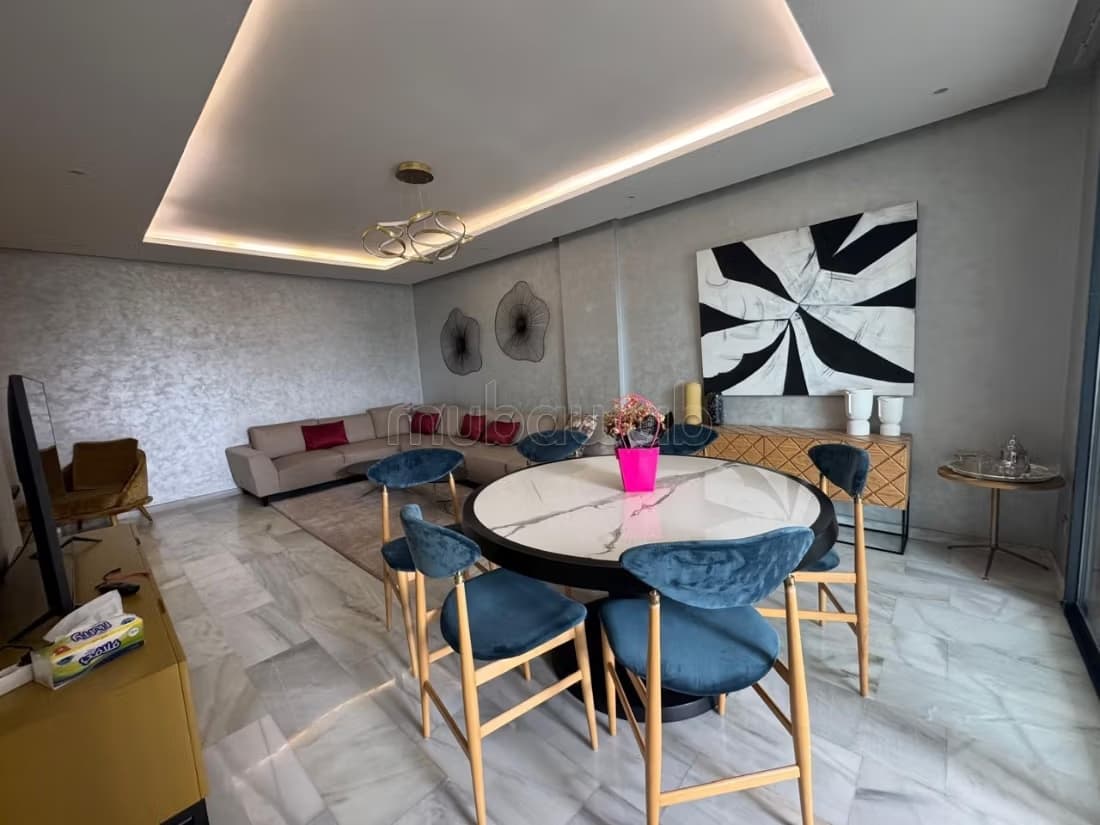 Splendide appartement meublé en location à Hay Riyad