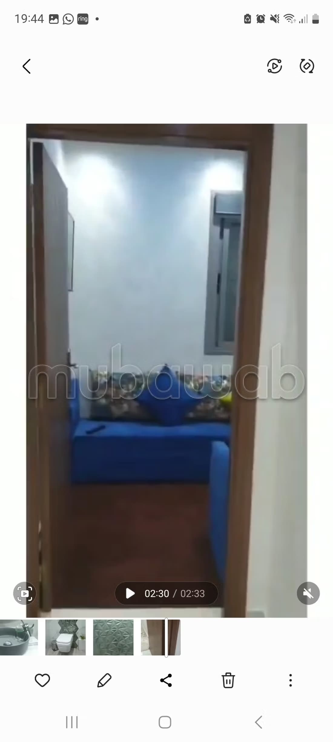 Appartement meublé, dans la résidence Alandalous