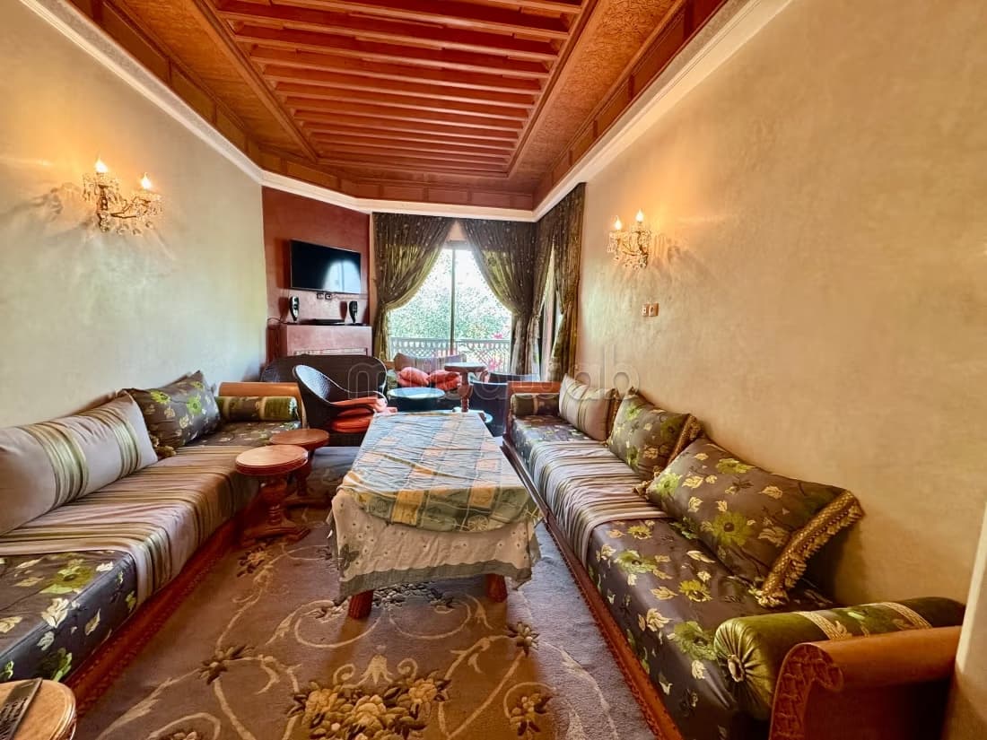 Palmeraie: Appartement 3 chambres avec terrasse