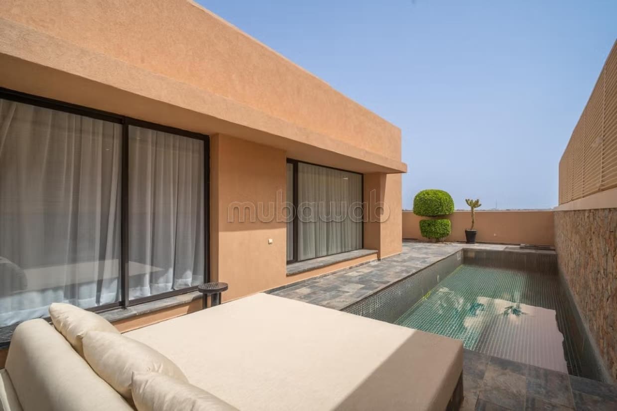 À voir rapidement – Villa contemporaine sur golf à Amelkis 1