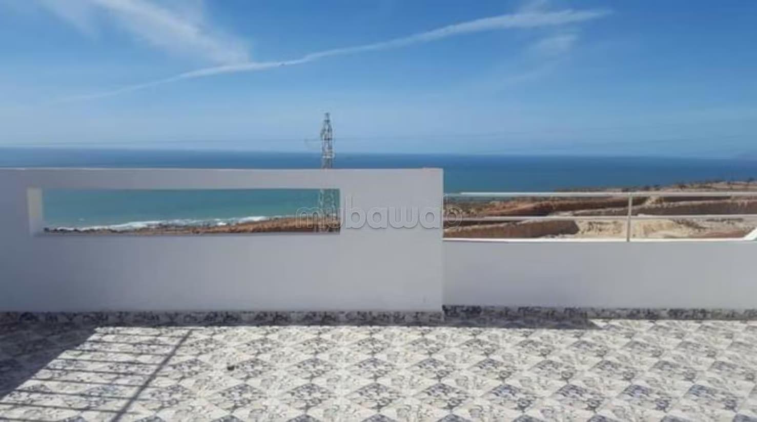 Maison sans vis à vis Taddart Anza vue mer dégagée