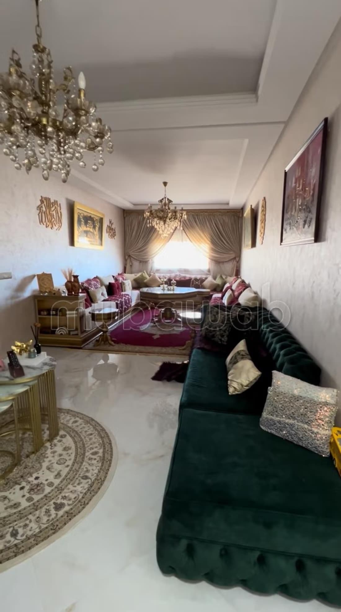 Appartement a louer riad salam