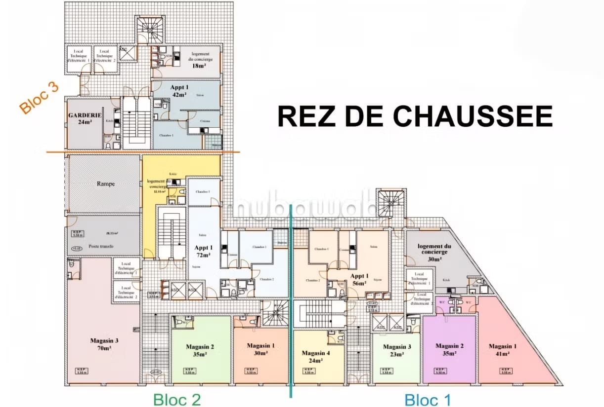Locaux commerciaux en ventenouvelle gare routiere