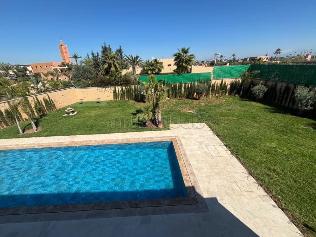 Très belle villa haut standig 5 suites route fes