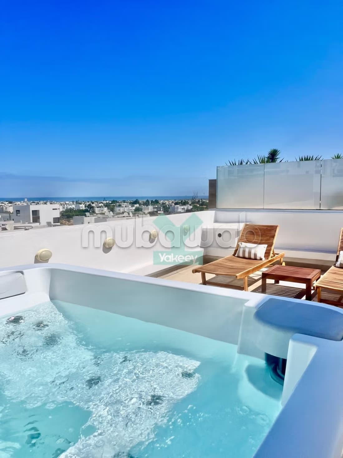 Superbe triplex vue ocean jacuzzi terrasse