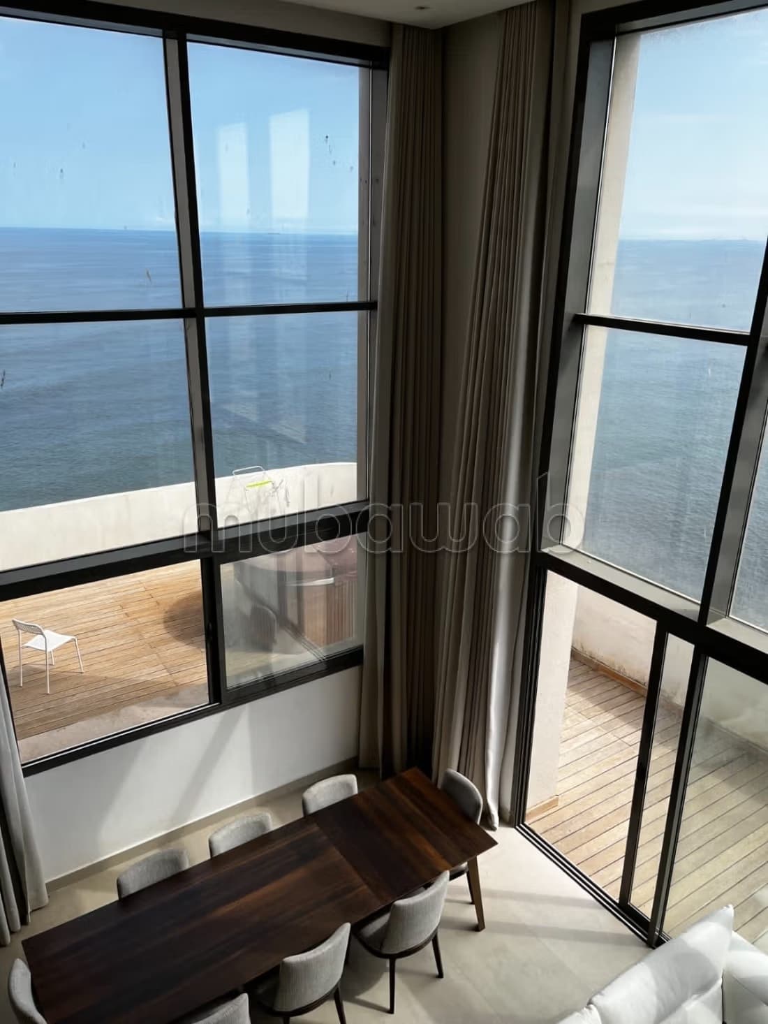 Penthouse d’exception en location à Casablanca Marina